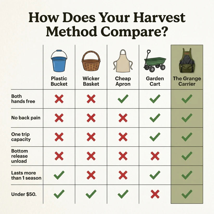 The Grange Carrier — Instant-Release Harvest System